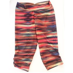 Mia Brazilia cropped workout leggings. Size S